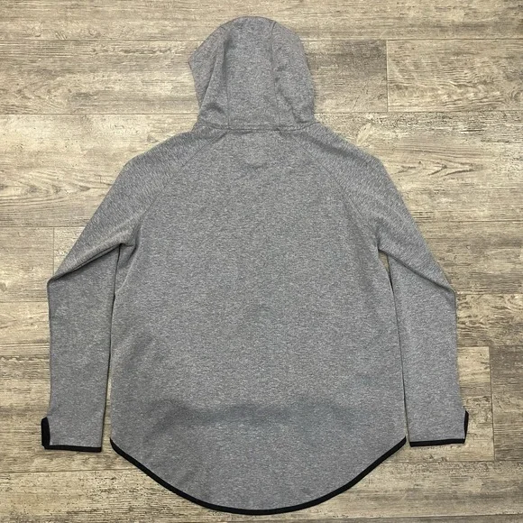 Nike Sportswear Tech Fleece Full Zip Cape Grey Women's Hoodie Size LG NWT - Picture 2 of 5